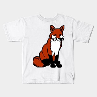 Pastel Fox Kids T-Shirt